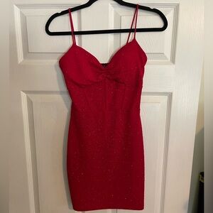 👗 Windsor Red sparkly formal dress 👗